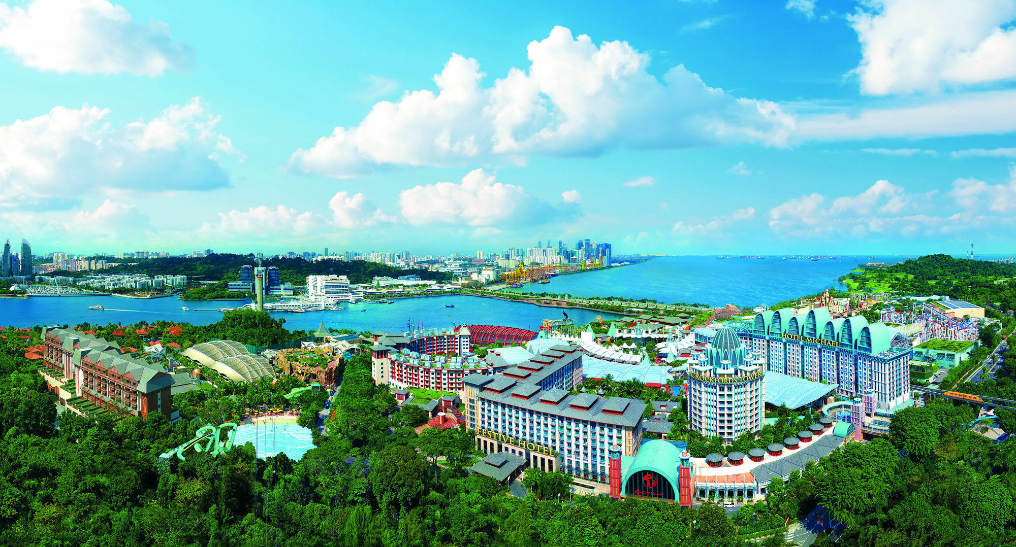 Resorts World Sentosa - Crockfords Tower Szingapúr Kültér fotó